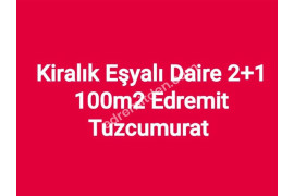 Edremit Tuzcumurat Kiralık Eşyalı Daire